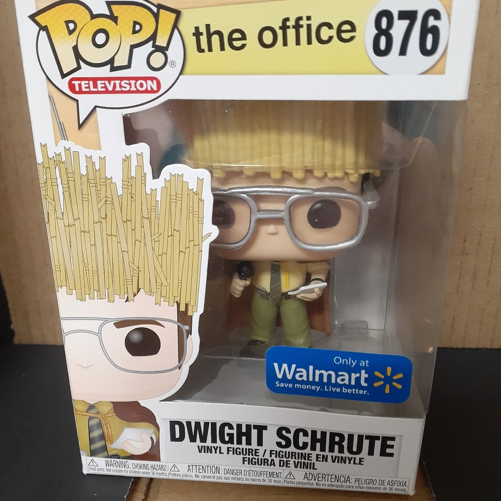 Pop Funko Dwight Schrute HAY KING #876 Walmart Exc